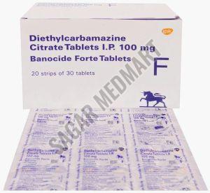 Banocide Forte Diethylcarbamazine Tablet