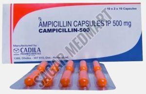Campicillin Ampicillin 500mg Capsules