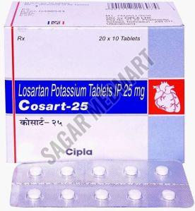 Cosart 25mg Losartan Potassium Tablet