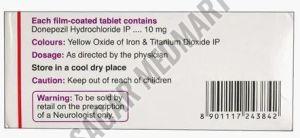 Donecept Donepezil Hydrochloride Tablets