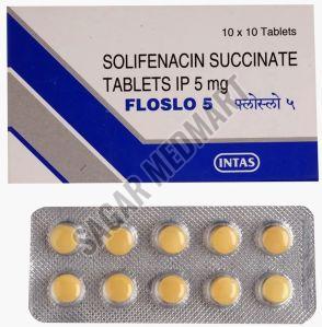 Floslo 5 Solifenacin Succinate Tablets