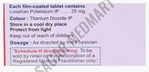 Cosart 25mg Losartan Potassium Tablet