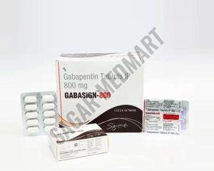 Gabasign 800mg Gabapentin Tablets