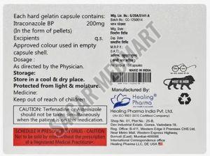 Candiface Itraconazole 200mg Capsules