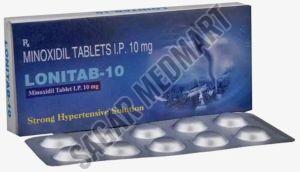 Lonitab 10mg Minoxidil Tablet