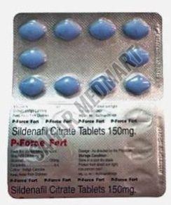 P Force Fort Sildenafil Citrate 150mg Tablet
