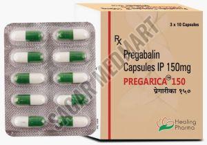 Pregarica 150mg Pregabalin Capsules