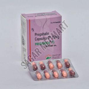 Pregarica 75mg Pregabalin Capsules