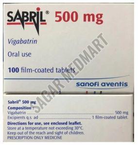 Sabril 500mg Vigabatrin Tablet