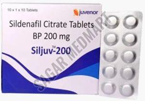 Siljuv 200 Sildenafil Citrate BP Tablet