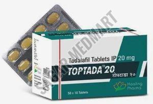 Toptada 20mg Tadalafil Tablets