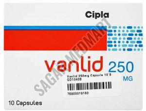 Vanlid Vancomycin 250 Mg Capsule