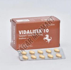 Vidalista 10mg Tadalafil Tablets