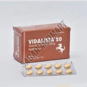 Vidalista 20mg Tadalafil Tablets