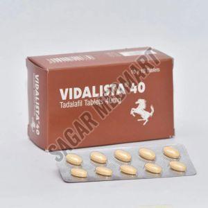 Vidalista 40mg Tadalafil Tablets