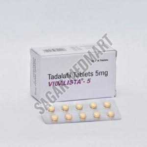 Vidalista 5mg Tadalafil Tablets