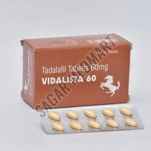 Vidalista 60mg Tadalafil Tablets