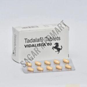 Vidalista 80mg Tadalafil Tablets