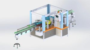 40 BPM BOPP Sticker Labelling Machine