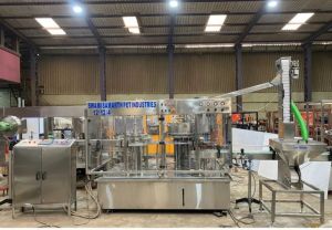 60 Bpm Rinsing Bottle Filling Capping Plant