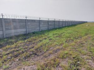 Solar Plant Boundary Wall