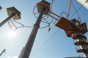 Zip Line Roller Coaster Ride