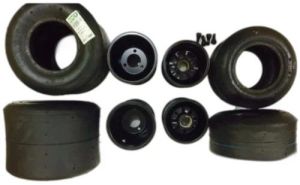 Go Kart Rim & Tyre Set