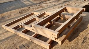 Sal Wood Window Frame