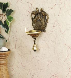 Diya In Wall Hanging Style