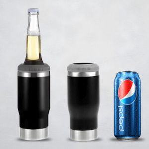 400 Ml Stainless Steel Insulated Can Cooler