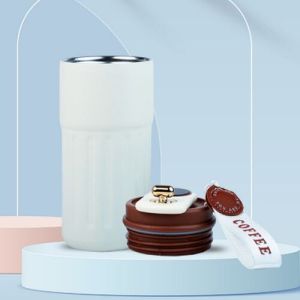 450 Ml Stainless Steel Water Mug with Temperature Display