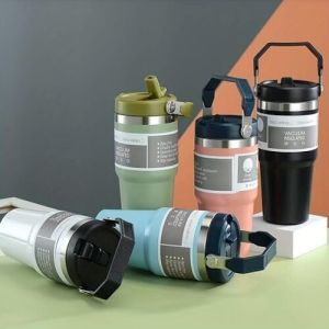 600 Ml Stainless Steel Vacuum Insulated Handle Mug