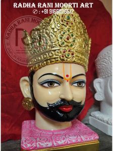 Marble Khatu Shyam Statue
