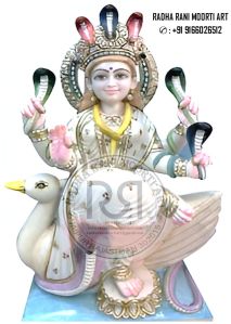 Mansa Mata Marble Moorti