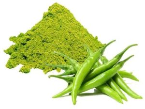 Dehydrated Green Chilli Powder