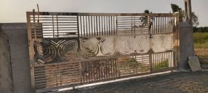 Stainless Steel Main Gate