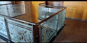 Stainless Steel Classic Glass Railing