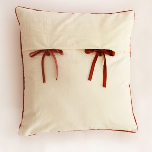 Red Stripe Cotton Cushion Covers