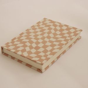 Checkered Handmade Diary