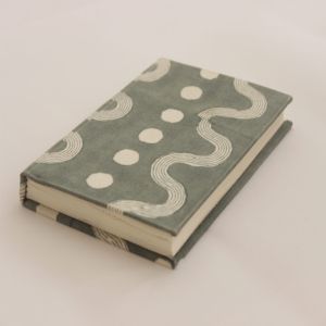 Grey Spiral Handmade Diary