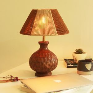 Beige &AMP; Brown Lamp Shade