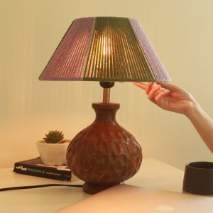 Green &AMP; Purple Lamp Shade