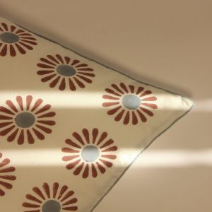 Daisy Printed Cotton Cushion Covers