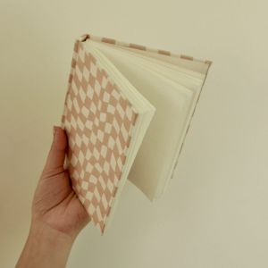Checkered Handmade Diary