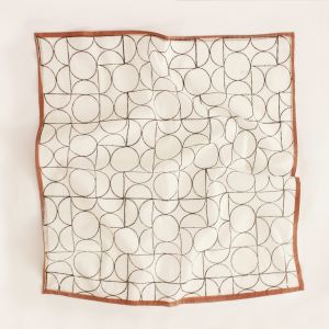 Black & White Square Cotton Scarf