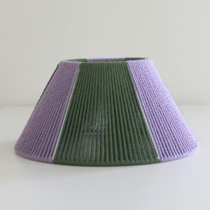 Green &AMP; Purple Lamp Shade