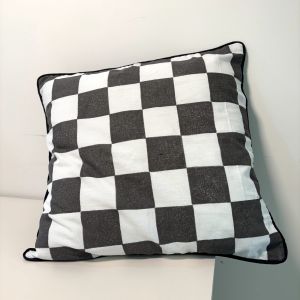 Classic Check Cotton Cushion Covers