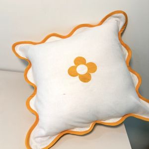 Wavy Retro Petal Cushion Covers