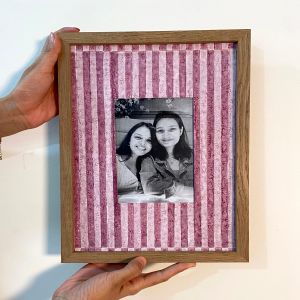 Stripes Mounted Wall Frame