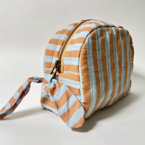 Midsummer Bloom Classic Quilted Pouch